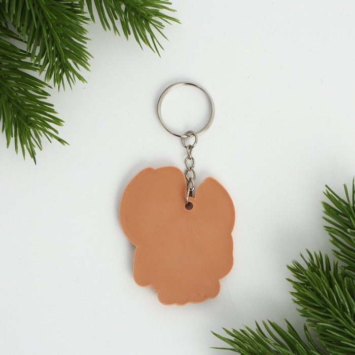 Брелок для ключей , резиновый, аниме &laquo;Милаш&raquo;, 6 х 4,9 см