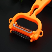 Овощечистка универсальная 6 в 1 Доляна, 20&times;10 см, цвет МИКС