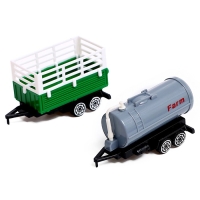 Игровой набор &laquo;Ферма&raquo;, трактор, сарай и животные, МИКС