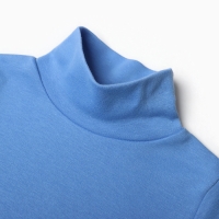 Водолазка для мальчика, цвет васильковый, рост 104 см