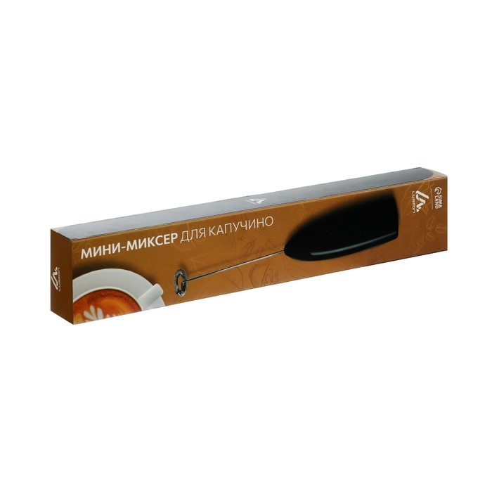 Капучинатор погружной Luazon LMR-07, от 2АА не в компл., цвет синий Капучинатор погружной Luazon LMR-07, от 2АА не в компл., цвет синий