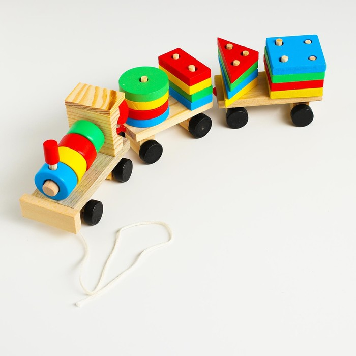 Конструктор Конструктор "Паровоз" 4 фигуры