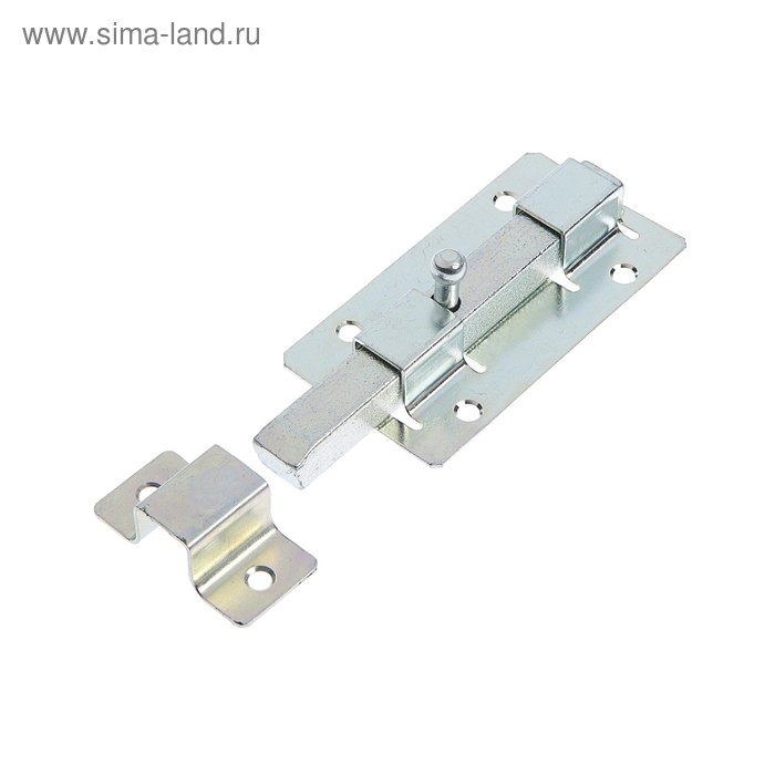 Задвижка дверная ЗД-06, цвет покрытие цинк