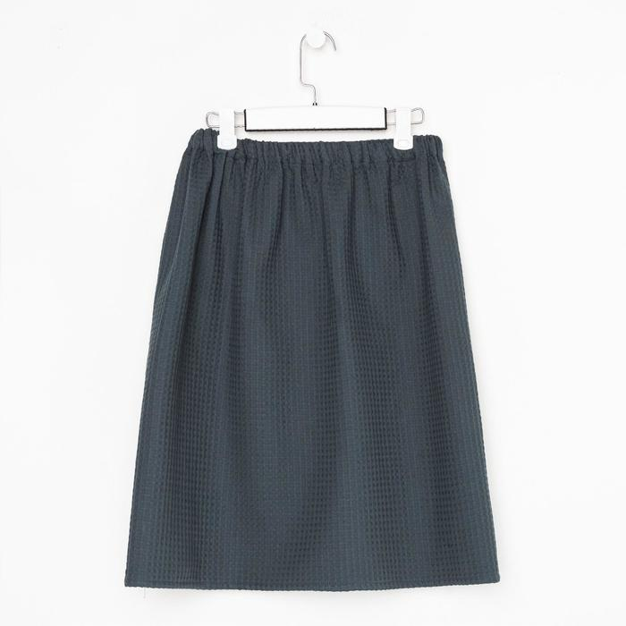 Полотенце банное Этель «Килт» с карманом 60*140 см. цв. темно-зеленый металлик, 100% хл, вафля 240 г/м2 Полотенце банное Этель «Килт» с карманом 60*140 см. цв. темно-зеленый металлик, 100% хл, вафля 240 г/м2