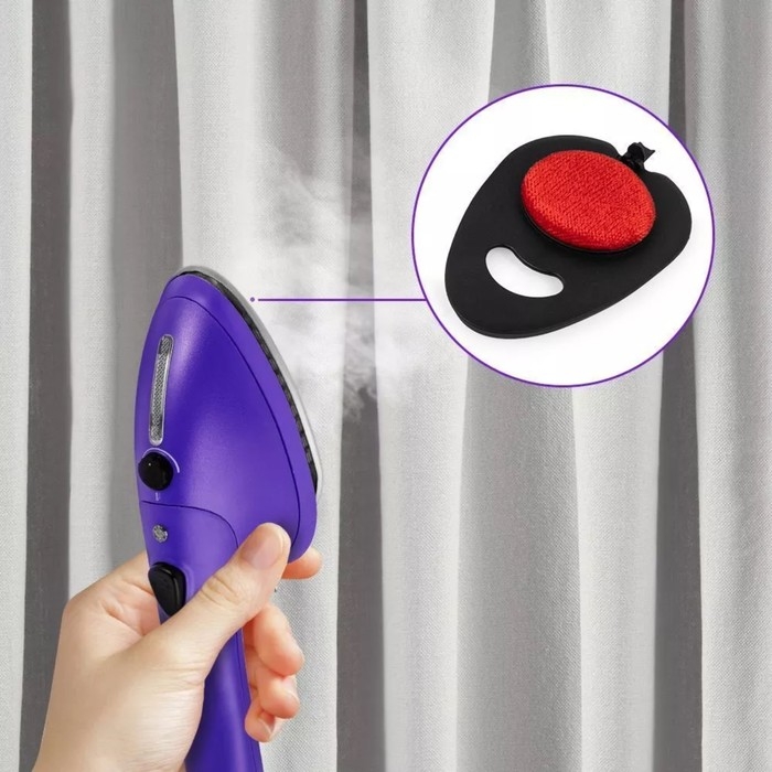 Отпариватель KT-9133, напольный, 1580 Вт, 1800 мл, 70 г/мин, «3 в 1», фиолетовый Отпариватель KT-9133, напольный, 1580 Вт, 1800 мл, 70 г/мин, «3 в 1», фиолетовый