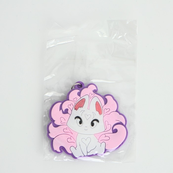 Брелок для ключей , резиновый, аниме &laquo;Девочка&raquo;, 5,7 х 6,2 см