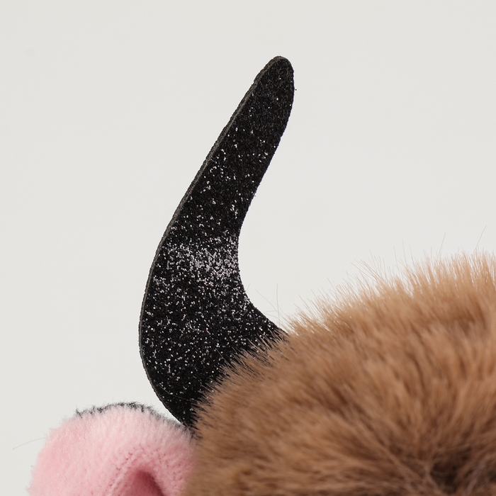 Мягкая игрушка &laquo;Зодиаки: Телец&raquo;, с кулоном, 17 см