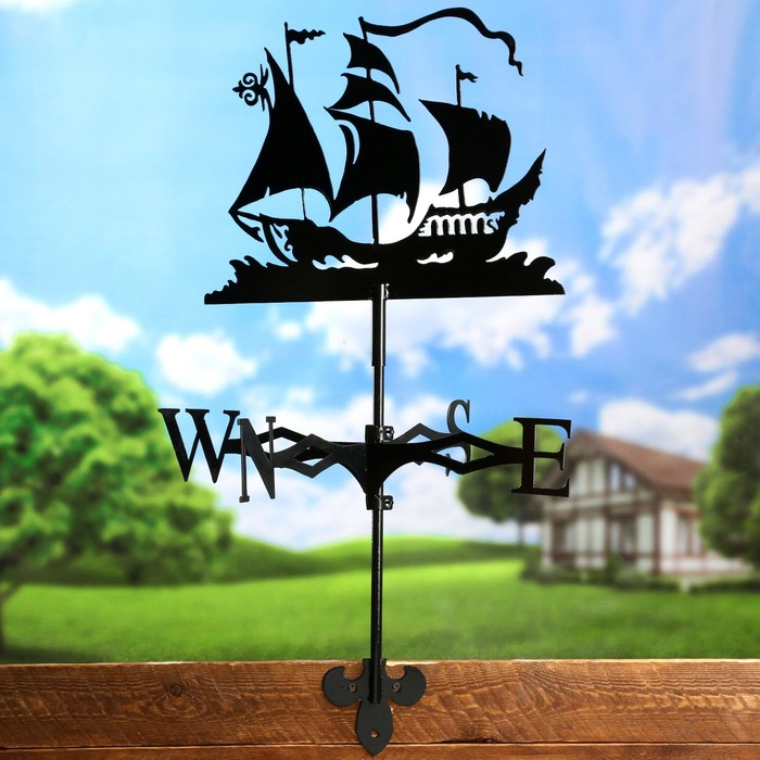 Флюгер "Парусник" большой 500х600 №32