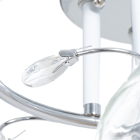 Люстра "Аиша" 5хЕ27 40Вт хром 58х58х27 см BayerLux