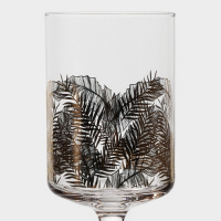 Бокал для вина стеклянный Magistro &laquo;Золотой лист&raquo;, 300 мл, 7&times;19,5 см