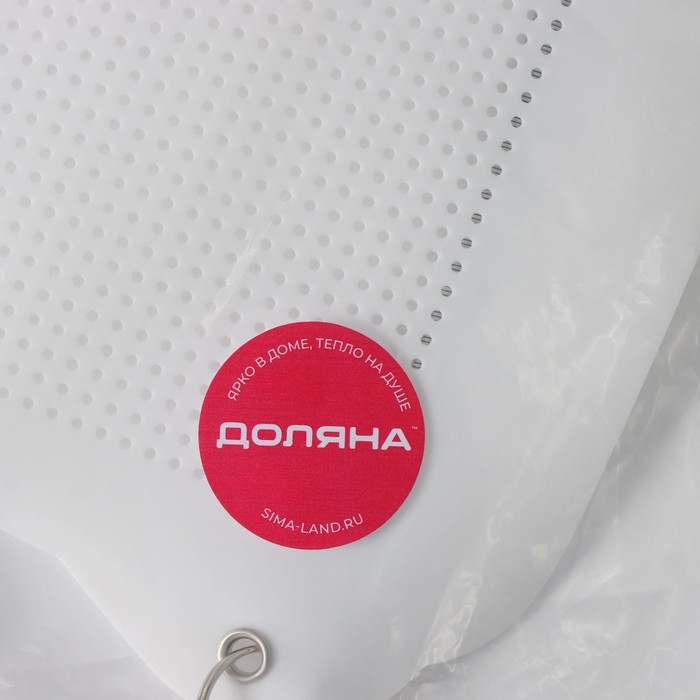 Насадка для утюга термостойкая универсальная Доляна, 23&times;15,5 см, цвет белый