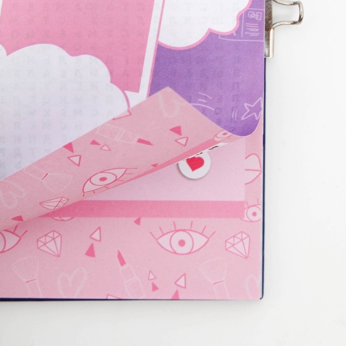 Анкета в твердой обложке на замочке &laquo;Для друзей&raquo;, А6 40 л