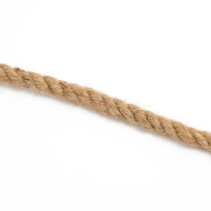 Канат джутовый 10 мм (100 м) бухта Канат джутовый 10 мм (100 м) бухта