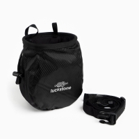 Мешочек для магнезии, 16 х 12 см, черный