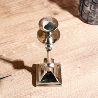 Подсвечник алюминий "Космос" на 1 свечу 7х7х23 см