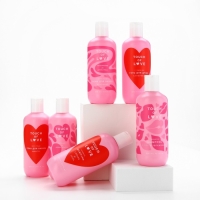 Гель для душа Just love, 300 мл, аромат клубники, ЧИСТОЕ СЧАСТЬЕ