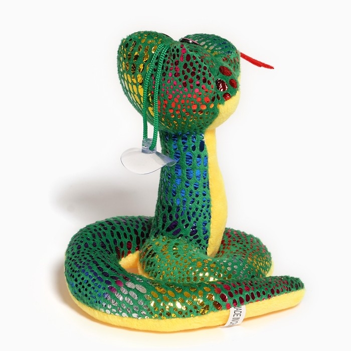 Мягкая игрушка &laquo;Змейка с язычком&raquo; на подвесе, 13 см