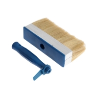 Кисть-макловица ТУНДРА, натуральная щетина, пластиковая рукоятка, 50х180 мм