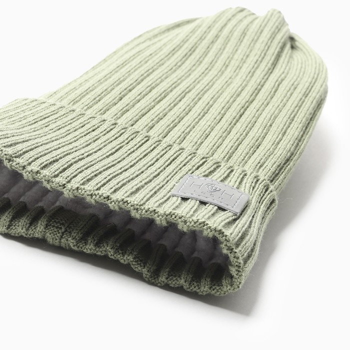 Комплект детский (шапка, снуд), цвет хаки, размер 48-52 Комплект детский (шапка, снуд), цвет хаки, размер 48-52