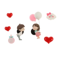 Игрушка в дефлектора авто, влюбленная парочка, к6