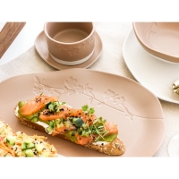 Тарелка керамическая глубокая &laquo;Монблан&raquo;, 21х15 х 5,8 см, 400 мл