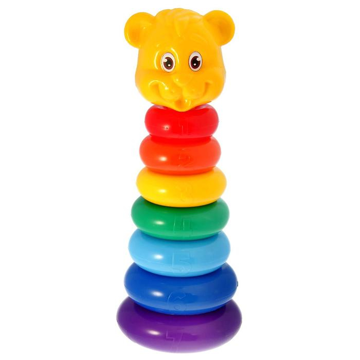 Пирамидка 7 колец «Мишка» Пирамидка 7 колец «Мишка»