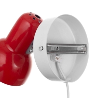 Бра с проводом "Севантос" Е27 40Вт красный 9х9х14 см Бра с проводом "Севантос" Е27 40Вт красный 9х9х14 см