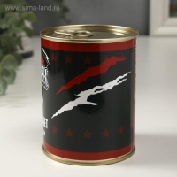 Носки в банке "Настоящему мужику" (внутри носки мужские, цвет чёрный) Носки в банке "Настоящему мужику" (внутри носки мужские, цвет чёрный)