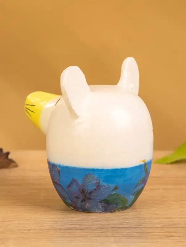 Деревянная кукла кокеши "Мышка" 7х8,5х8 см