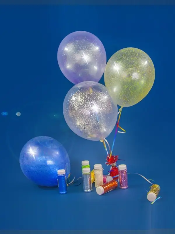 Конфетти &laquo;Шестиугольники&raquo; белые, голография, 0.1 см, 90 г