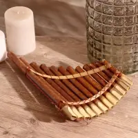 Сувенирный музыкальный инструмент "Флейта" 30х5х18 см МИКС