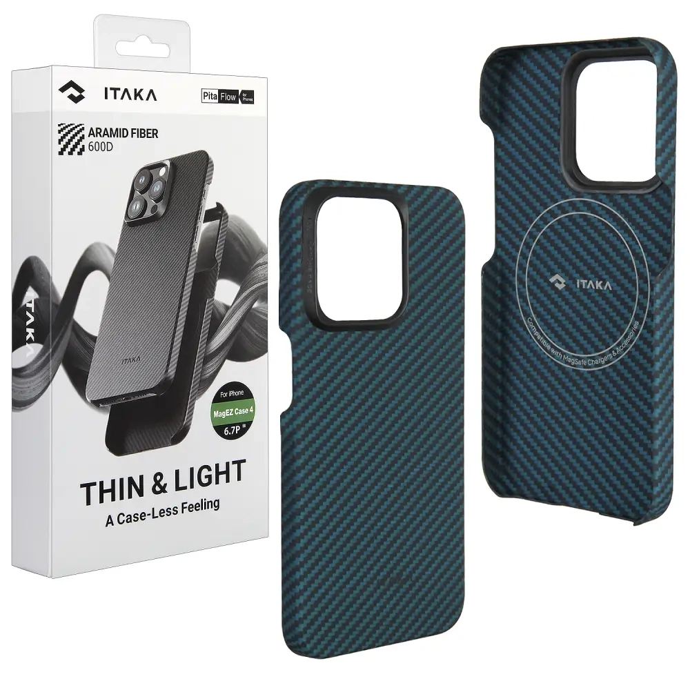 Чехол iPh 14 Pro Max ITAKA MagEZ Blue