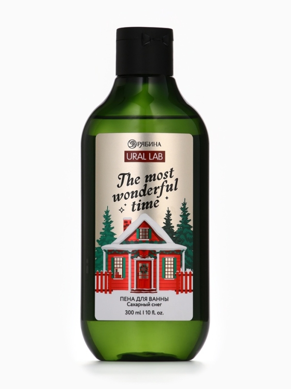 Ural Lab Winter Melody Пена для ванны The most wonderful time, 300 мл, сахарный снег Ural Lab Winter Melody Пена для ванны The most wonderful time, 300 мл, сахарный снег