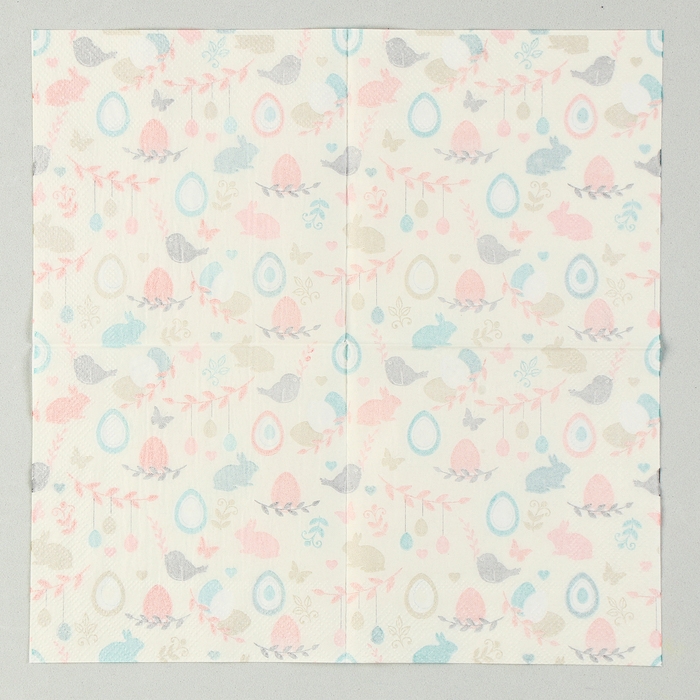 Салфетки бумажные &laquo;Пасха&raquo; 25х25 см, набор 20 шт.