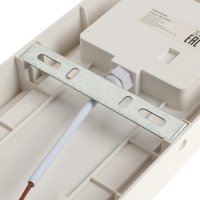 Светильник светодиодный, 24 Вт, IP54, 4000К, 220 В, овал, белый