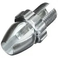 Регулятор натяжения троса тормоза F30, под резьбу М10, алюминий, цвет серебристый