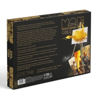 Арт-терапия &laquo;GOLD&raquo; с МАК, 50 карт (7х12 см), холст (22х16,5 см), краски (6 цветов), кисть,16+