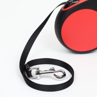 Рулетка Пижон Premium с поводком-лентой 5 м, контейнером под пакеты и 15 пакетов, до 50 кг