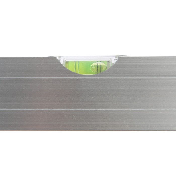 Уровень алюминиевый ЛОМ, 2 глазка, линейка, 800 мм