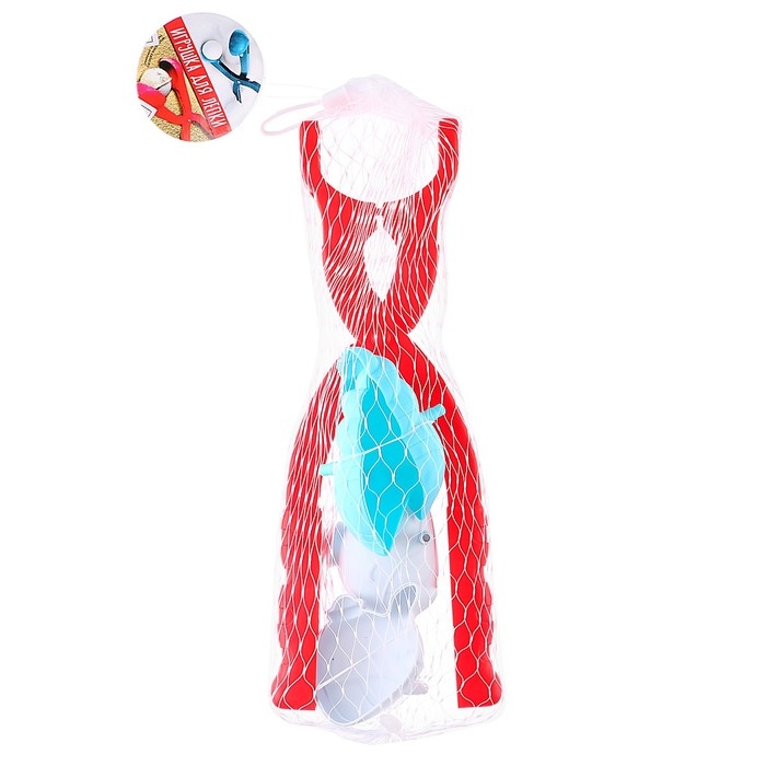 Снежколеп-песколеп &laquo;Морские жители&raquo;, набор 2 формы, цвета МИКС