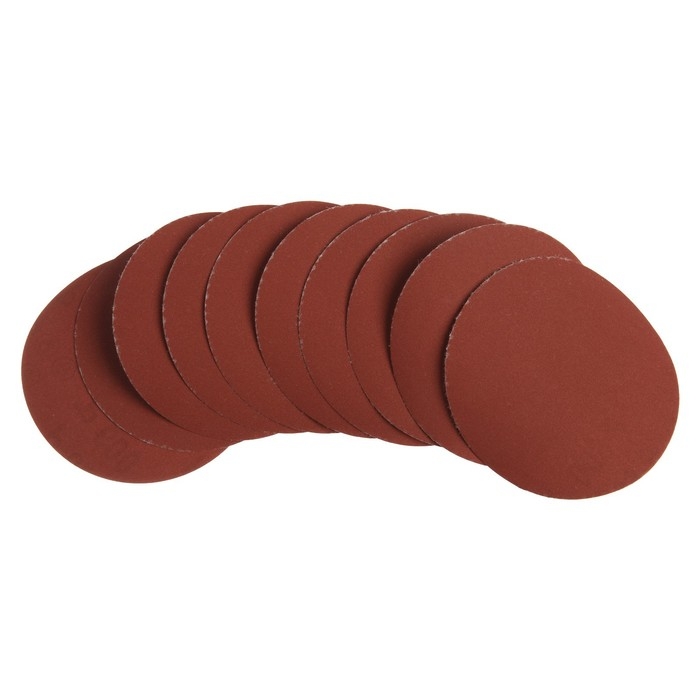 Круг абразивный шлифовальный под "липучку" ТУНДРА, 125 мм, Р600, 10 шт.