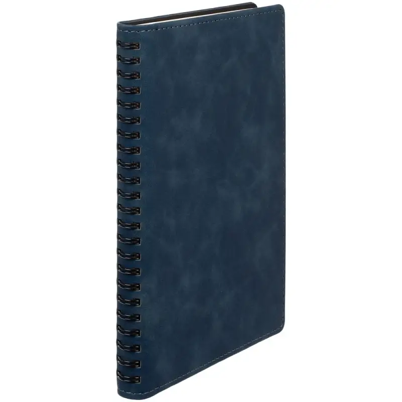 Ежедневник Spring Urban на заказ, недатированный, синий