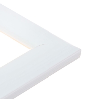 Рама для картин (зеркал) 70 х 100 х 2,6 см, дерево, Berta, белая