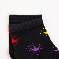 Носки женские, цвет чёрный, размер 23-25