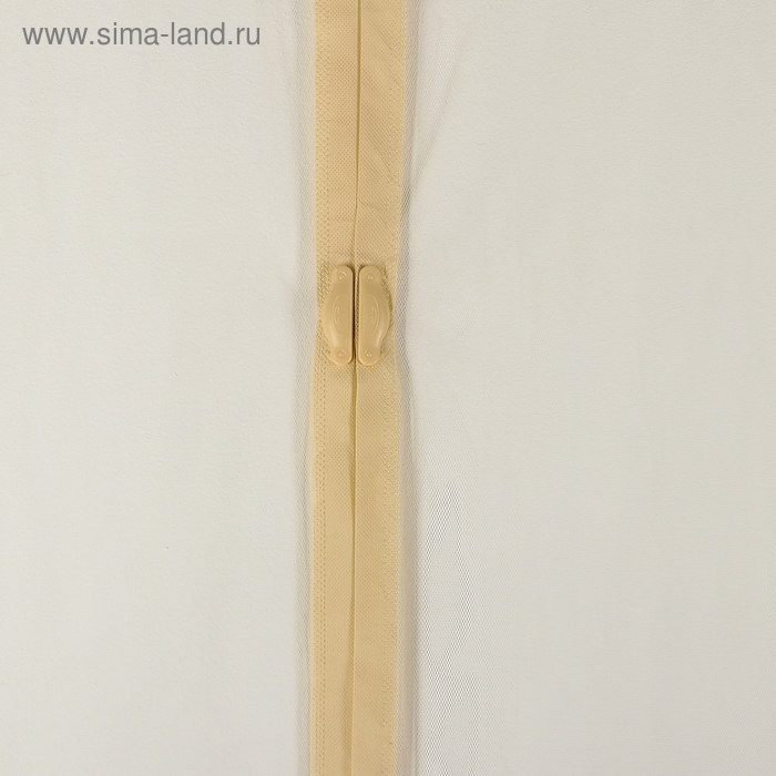 Сетка антимоскитная на магнитах для защиты от насекомых, 80&times;210 см, бежевая