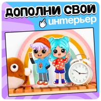 Фигурка на подставке &laquo;Токи боки: Друзья&raquo; с наклейками, акриловая, 8,5 см