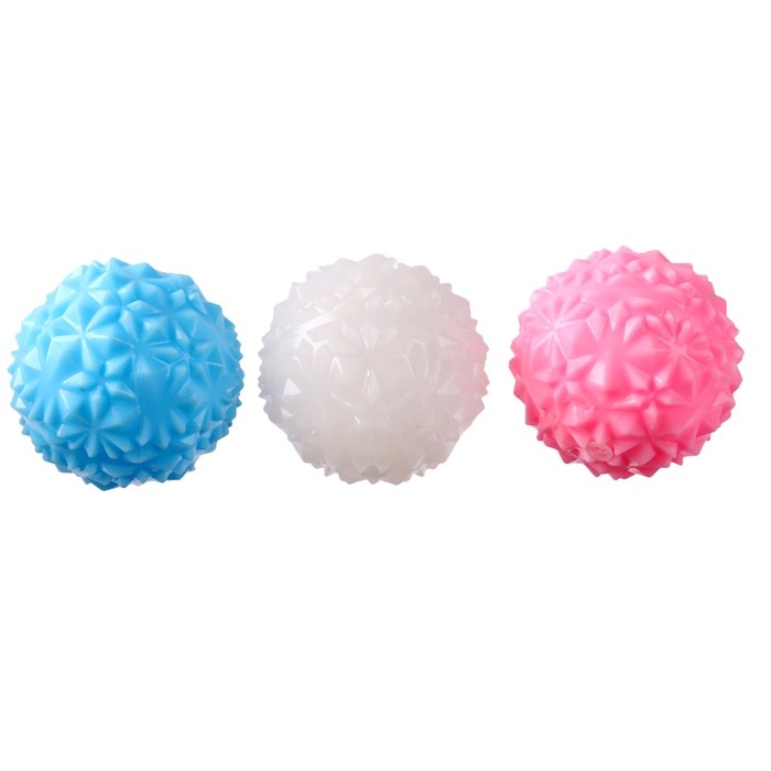 Мяч световой &laquo;Грань&raquo; с пищалкой, цвета МИКС