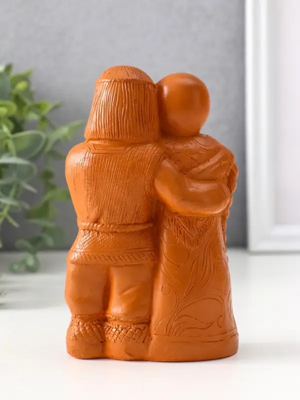 Фигура &laquo;Семейный оберег&raquo;, 14&times;8.5&times;6 см, красная глина