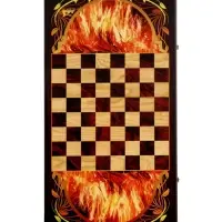 Нарды деревянные Огненная лошадь