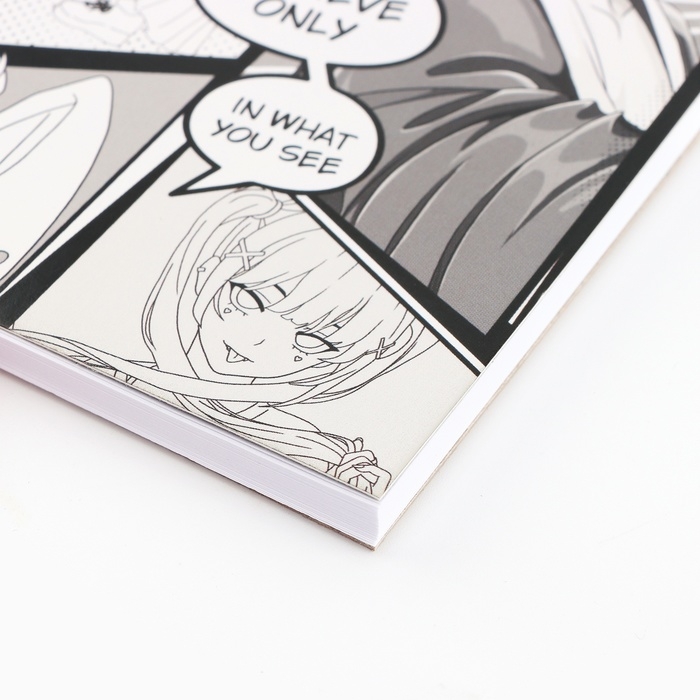 Скетчбук А6, 40 л. 100 г/м &laquo;Аниме комикс&raquo;